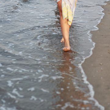 Morning Beach Walk